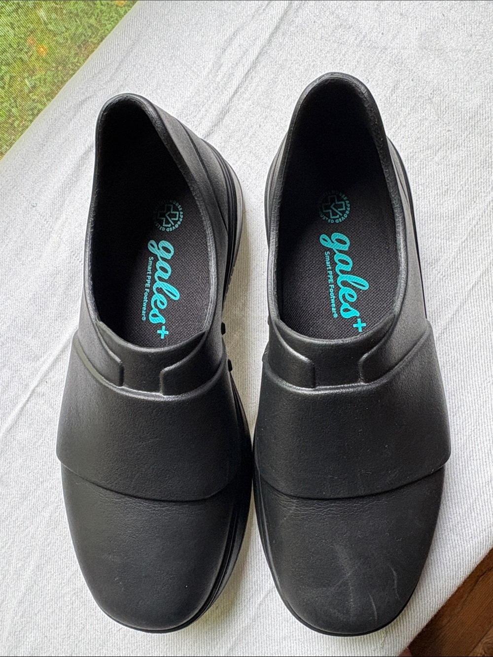 Gales Frontline Smart PPE Healthcare Black Clogs Slip Resistant Unisex M7 W9